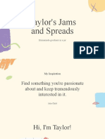 Taylor's Jams and Spreads: Homemade Goodness in A Jar