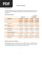 Directors Report 2018-19