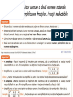 C.M.M.D.C. Amplificarea Si Simplificarea Fractiilor c.m.m.m.c.cl.5