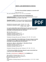 PROBABILITY (Multiplication and Conditional Probability)