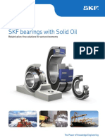 SKF Bearings With Solid Oil: Relubrication-Free Solutions For Wet Environments