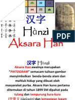 Mengenal Aksara Han - 2020