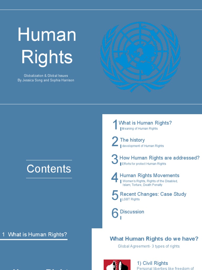 Human Rights Presentation by Jessica Song and Sophia Harrison | PDF ...