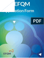 EFQM Application Form 2020