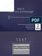 09 - Slide Step 8 Membuat Text Dan Pesan Yang Jelas