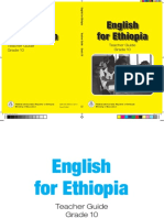 English For Ethiopia English For Ethiopia: Teacher Guide Grade 10 Teacher Guide Grade 10