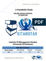 Pre-Feasibility Study: Institute of Management Studies University of Peshawar