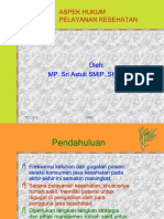 Aspek Hukum Pelayanan Kes - Tuti MP - Jan - 2006