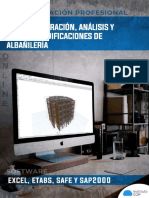 Brochure Ep Estructuración, Análisis y Diseño de Edificaciones de Albañilería