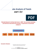 Proximate Analysis of Feed Ingredients Feeds