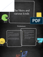 The Heirs and Various Kinds