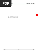 2006　BEAR　カタログ Deutz Engine TCD 2015 Workshop Manual - Job Card Overview