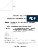 Proiect didactic  T6.2sedin____ practic__ gospodaria companiei