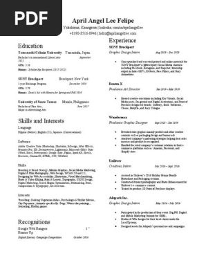 Copy of Wonsulting Resume Template (MAKE a COPY)