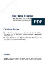 First Time Startup: Md. Mahbub Hasan Pavel