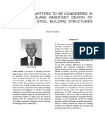 Important Matters To Be Considered in The Earthquake Resistant Design of Multistory Steel Building Structures in Japan PDF