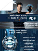 Developing A Roadmap For Digital Transformation: John Sinke (@johnsinke) 3 December 2014