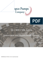 SB / SBH / Sbi Series Instruction and Maintenance Manual