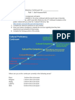 Cultural Proficiency Continuum Assessment Template