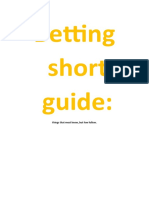 Betting Short Guide:: Things That Most Know, But Few Follow