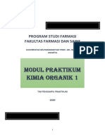 Modul Praktikum Kimia Organik 1