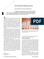 mpr.2001. Restorative and Orthodontic Treatment of Maxillary Peg Incisors