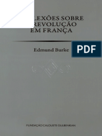 BURKE - Reflexões Sobre a Revolução Em França