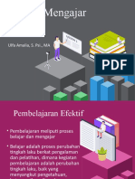 Materi 6 Belajar Mengajar Efektif