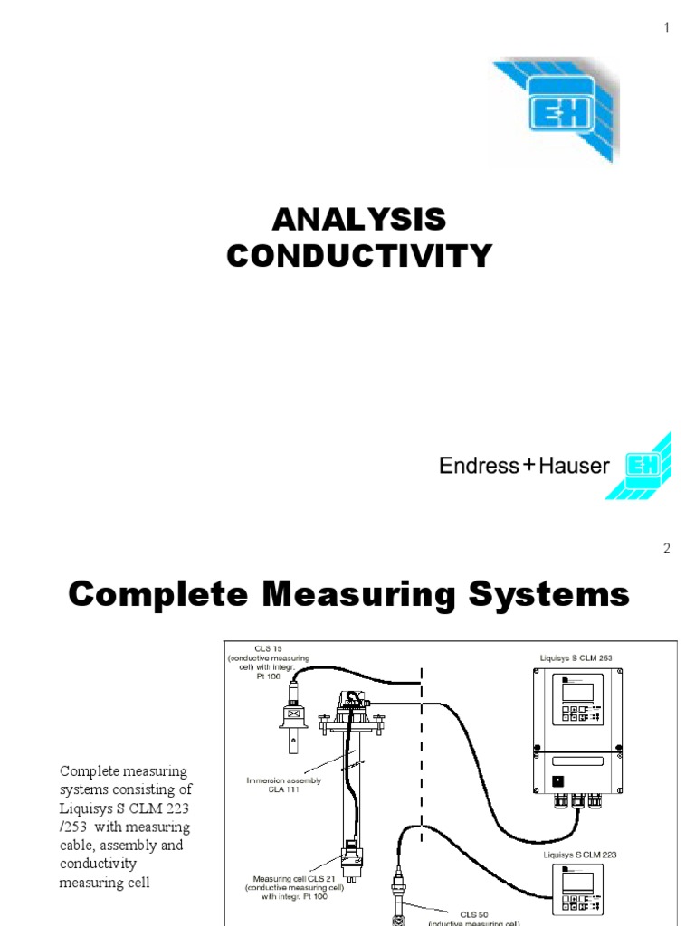4 Conductivity Meter PDF Electrical Resistivity And Conductivity