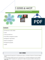 ISO 22000 & HACCP: Hazard Analysis Critical Control Point