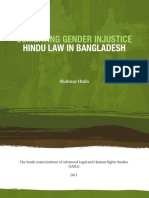 Combating Gender Injustice: Hindu Law in Bangladesh