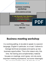 Business Meeting Workshop