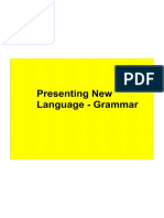 Presenting Grammar