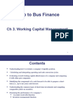 Intro To Bus Finance: CH 3. Working Capital Management