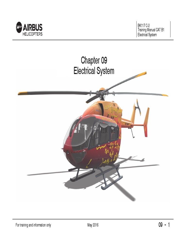 BK117C2 B1 ED2REV4 09 Electrical System 14.06.2016 e | PDF | Power ...