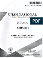 Soal UN SMP Bahasa Indonesia 2015
