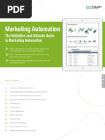 The Definitive and Ultimate Guide To Marketing Automation