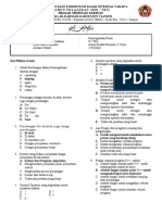 Soal Dan Kisi Ukkdi T6 PD X TKJ