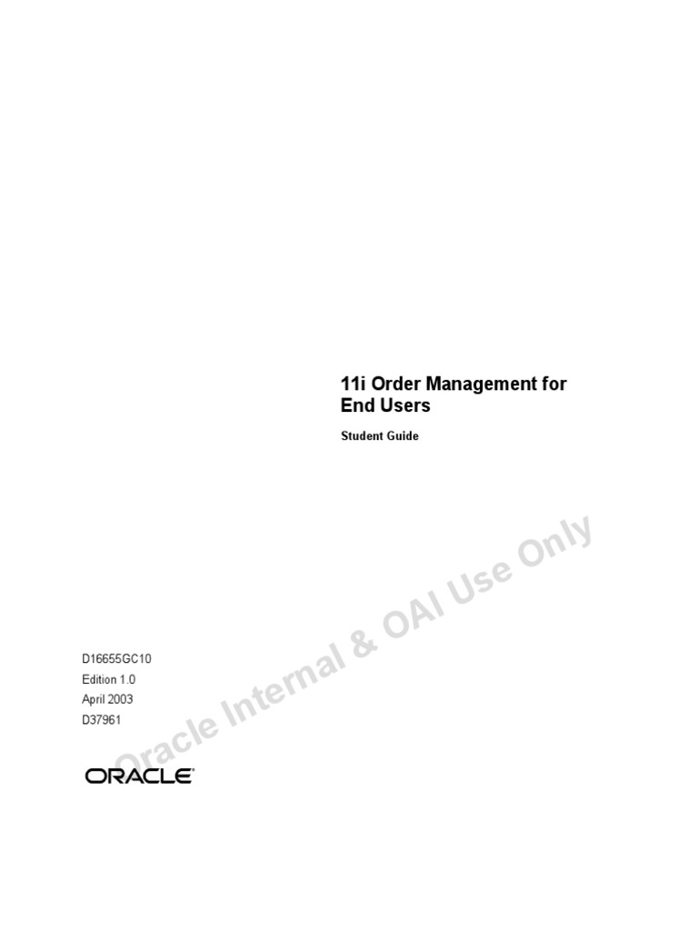 Order Management For End Users | PDF | Filename | Information ...
