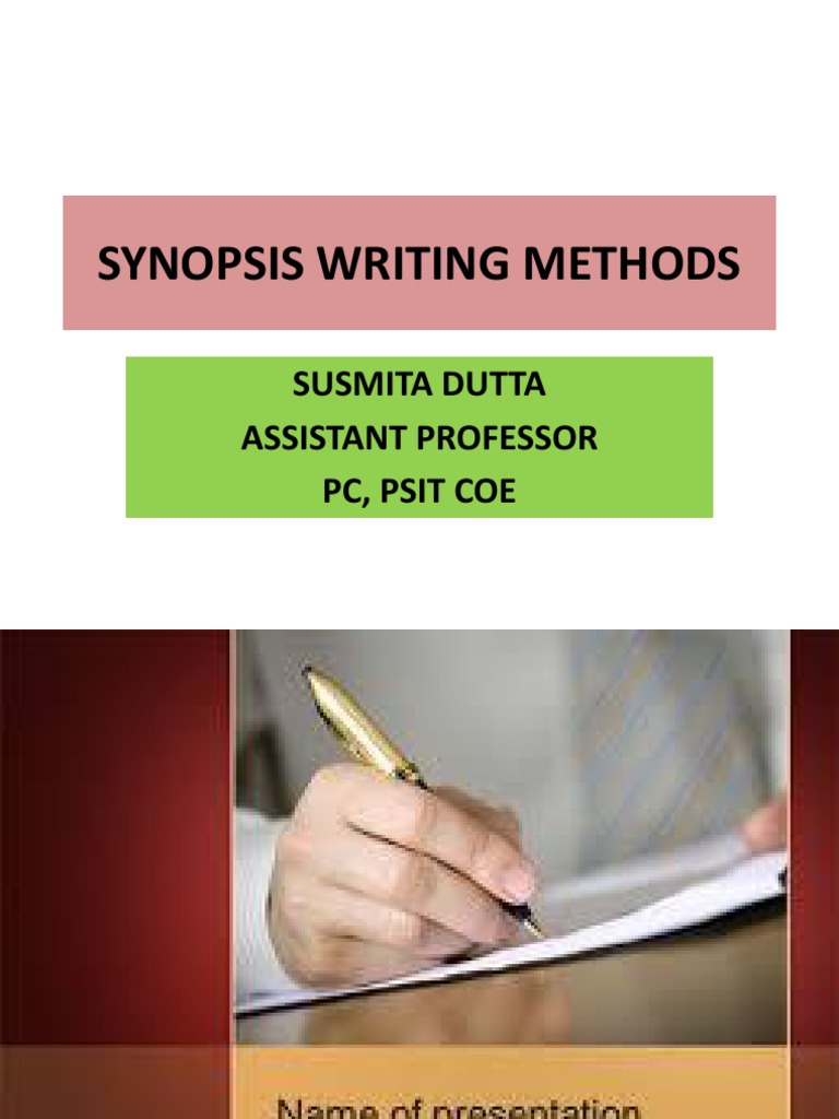 Research Synopsis Writing Guide | PDF | Typefaces | Science