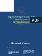 Hyperbaric Oxygen Therapy, HBOT: Mohammad Guritno SURYOKUSUMO