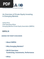 An Overview of Private Equity Investing in Emerging Markets