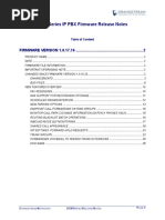 UCM Series IP PBX Firmware Release Notes