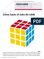 Aprende a resolver el Cubo de Rubik 3x3 con el MÉTODO MÁS SENCILLO