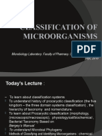 Kuliah Mikro - 7 - Klasifikasi Mikroorganisme & Studi Filogenetik