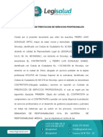 Contrato de Prestacion de Servicios Pedro Luis Gonzalez