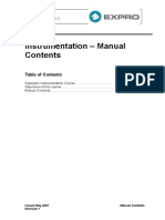Instrumentation - Manual: Section 1