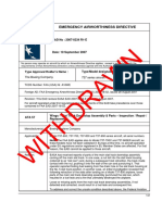 Withdrawn: Easa Emergency Airworthiness Directive
