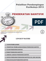 Pendekatan Saintific