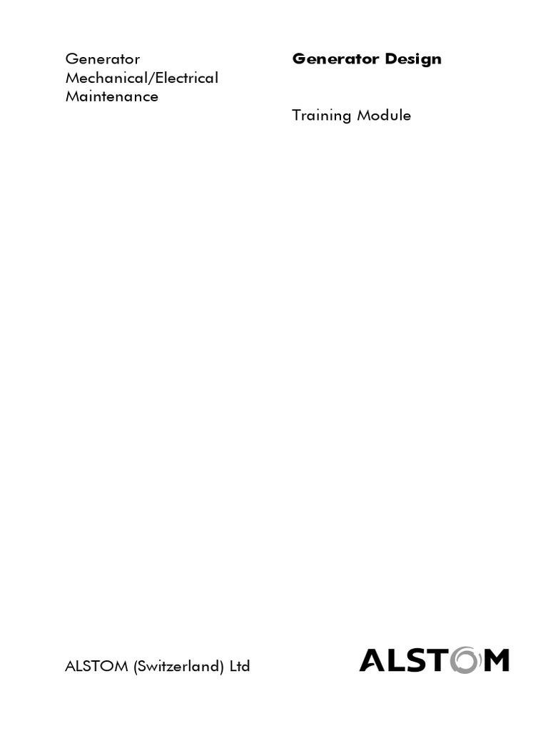 220089enb Generator Design PDF Electric Generator Insulator